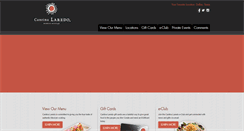 Desktop Screenshot of cantinalaredo.com
